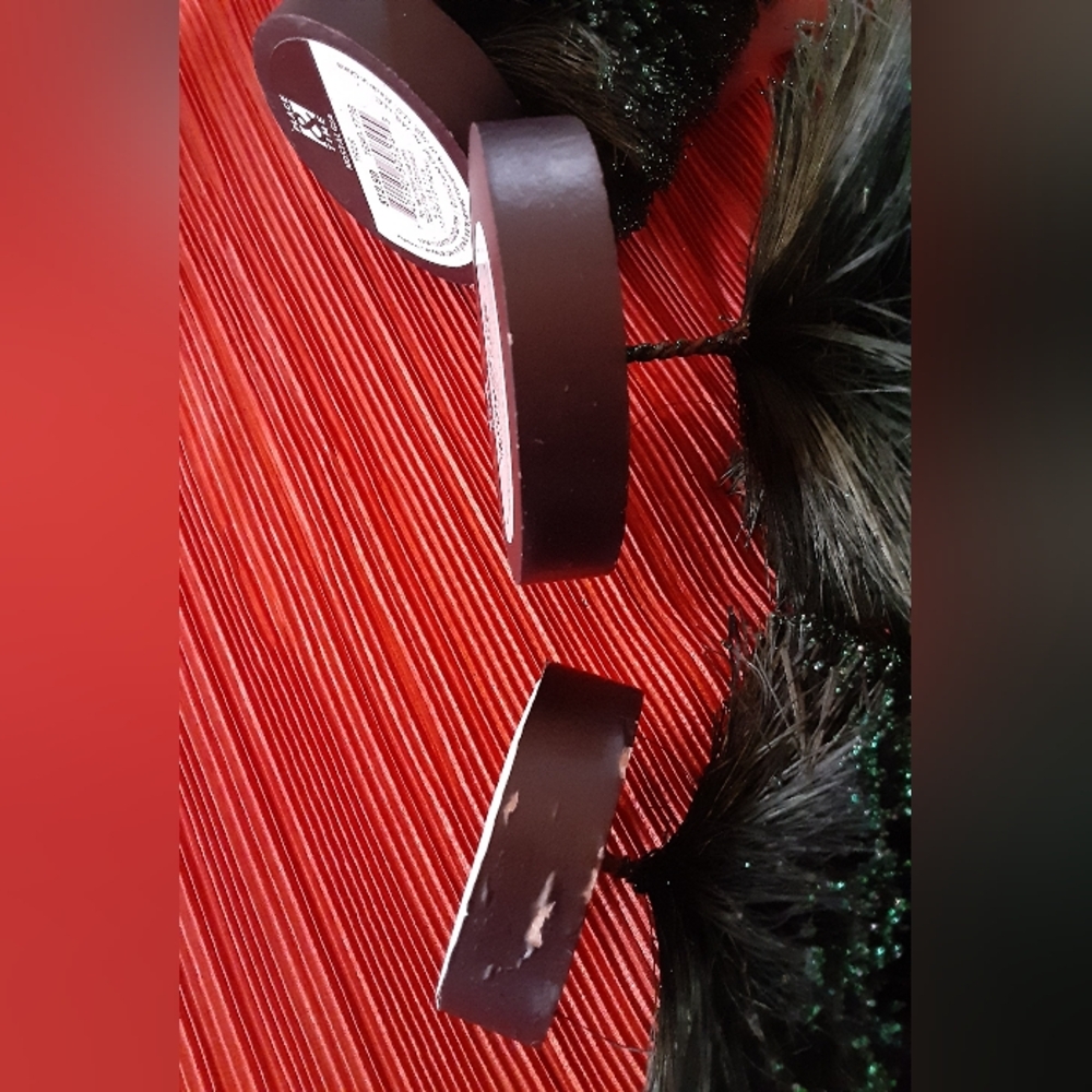 PLACE & TIME Green Glitter Bottle Sisal Brush Tree Christmas Holiday Trio 🎄🎄🎄 - Picture 4 of 4